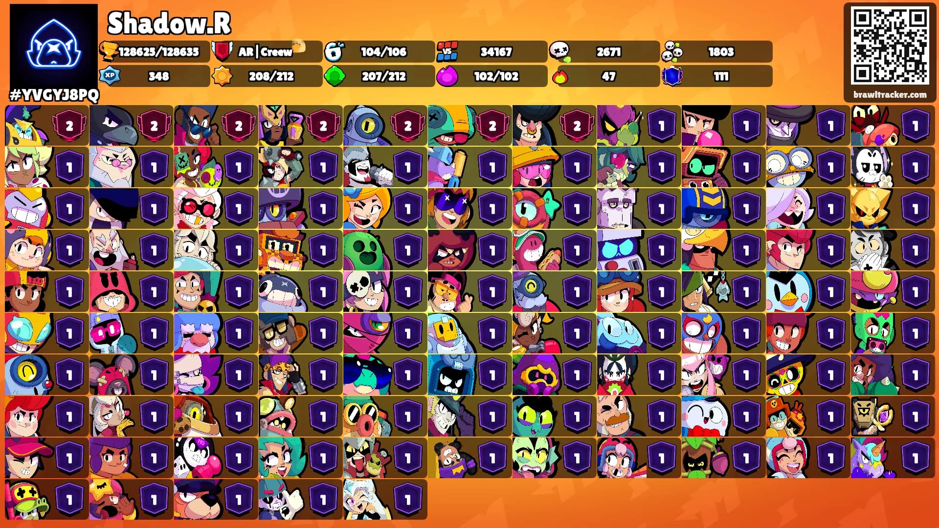 Shadow.R's Ranks