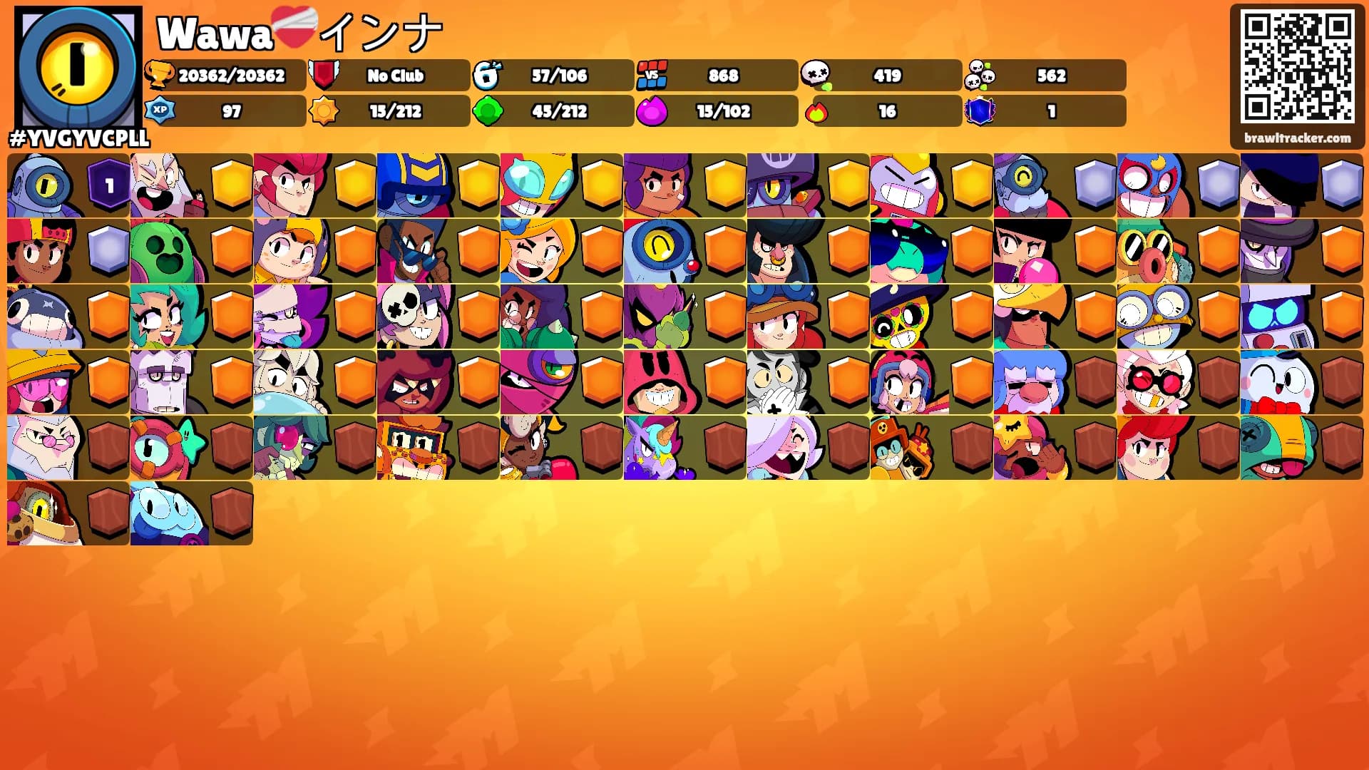 Wawa❤️‍🩹インナ's Ranks