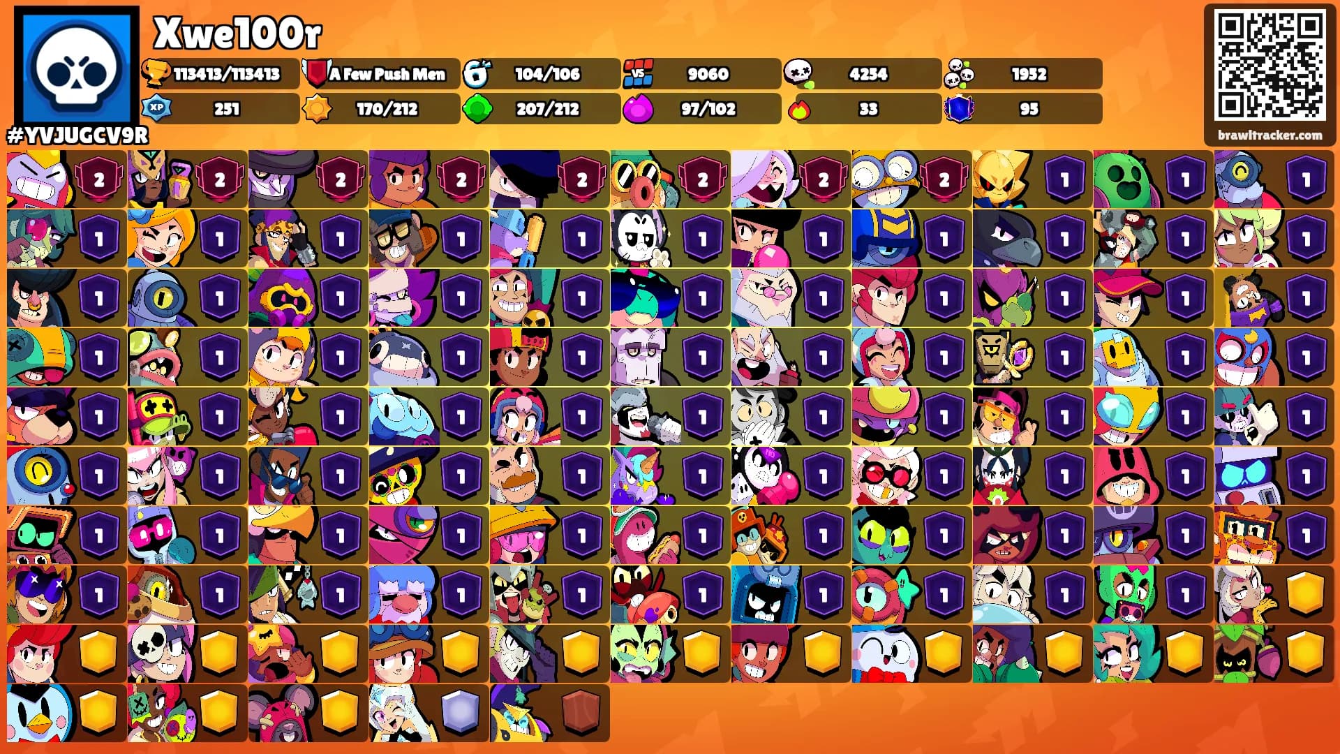 Xwe100r's Ranks