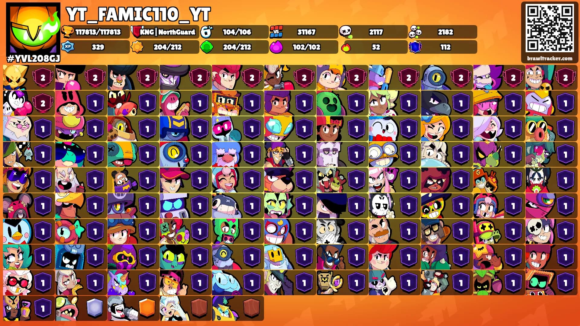 YT_FAMIC110_YT's Ranks