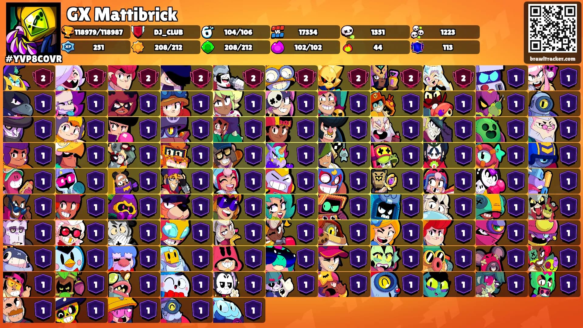 GX Mattibrick's Ranks