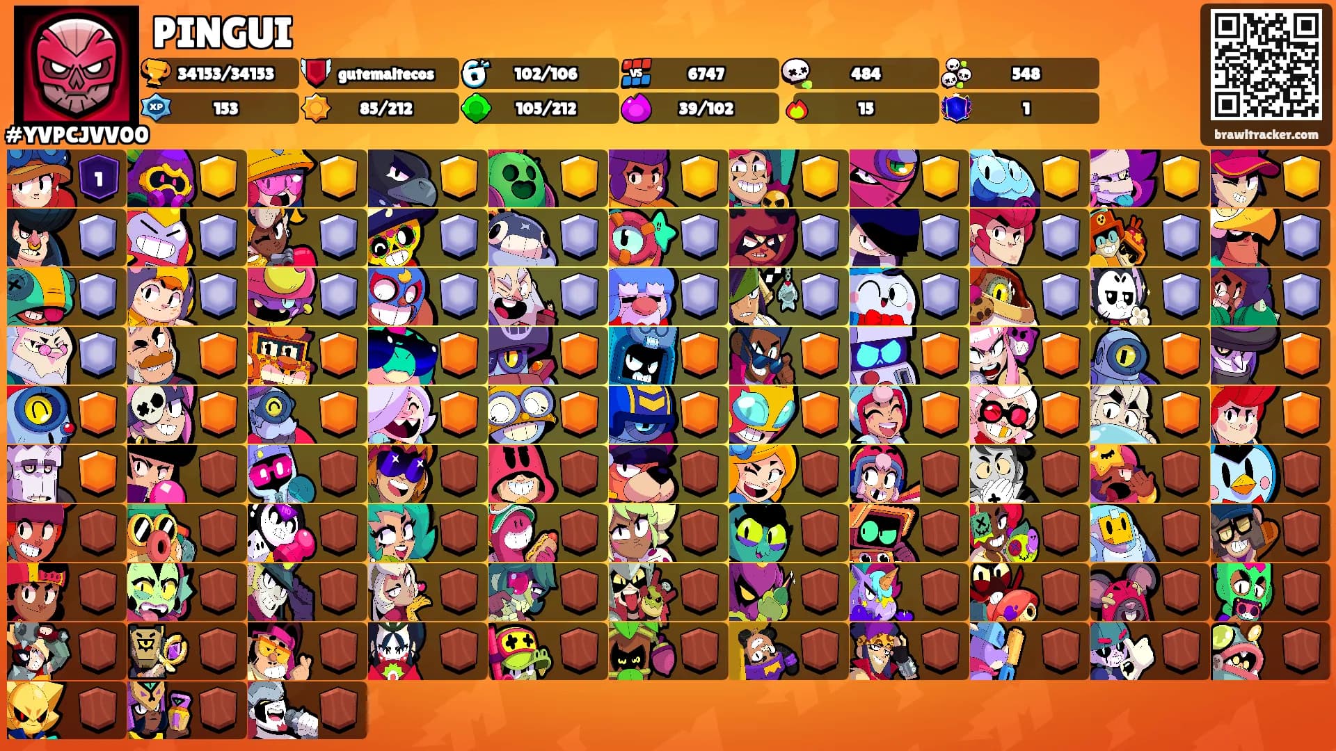 PINGUI's Ranks