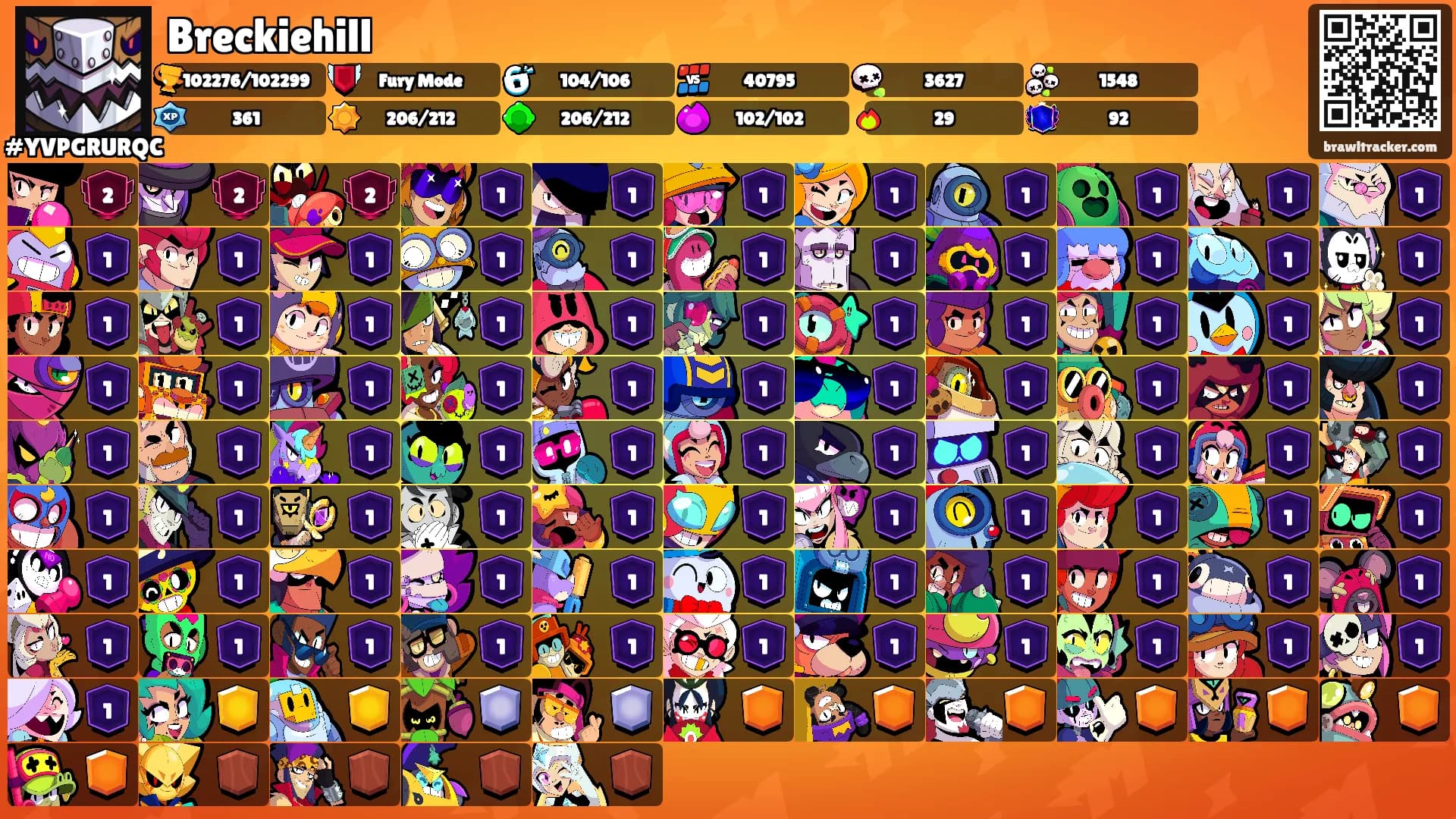 Breckiehill❤‍🔥's Ranks