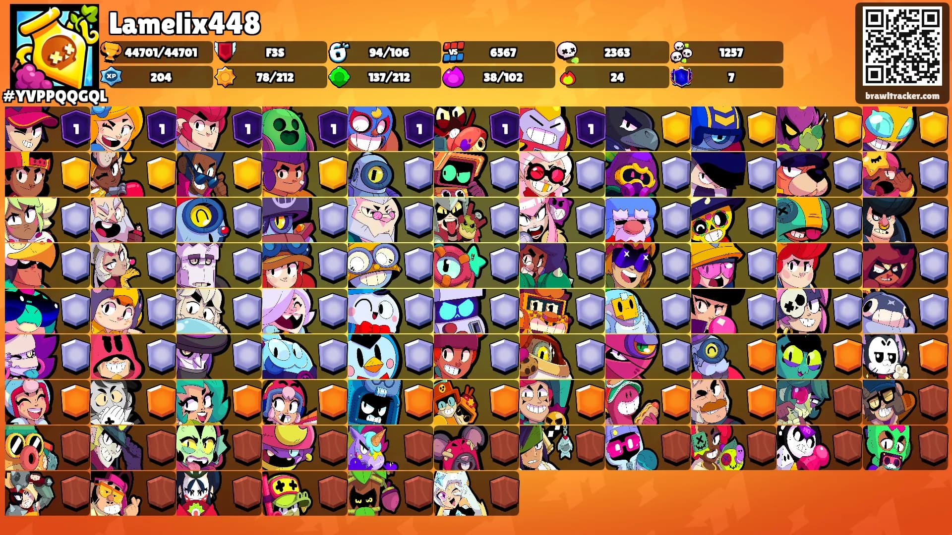 Lamelix448's Ranks