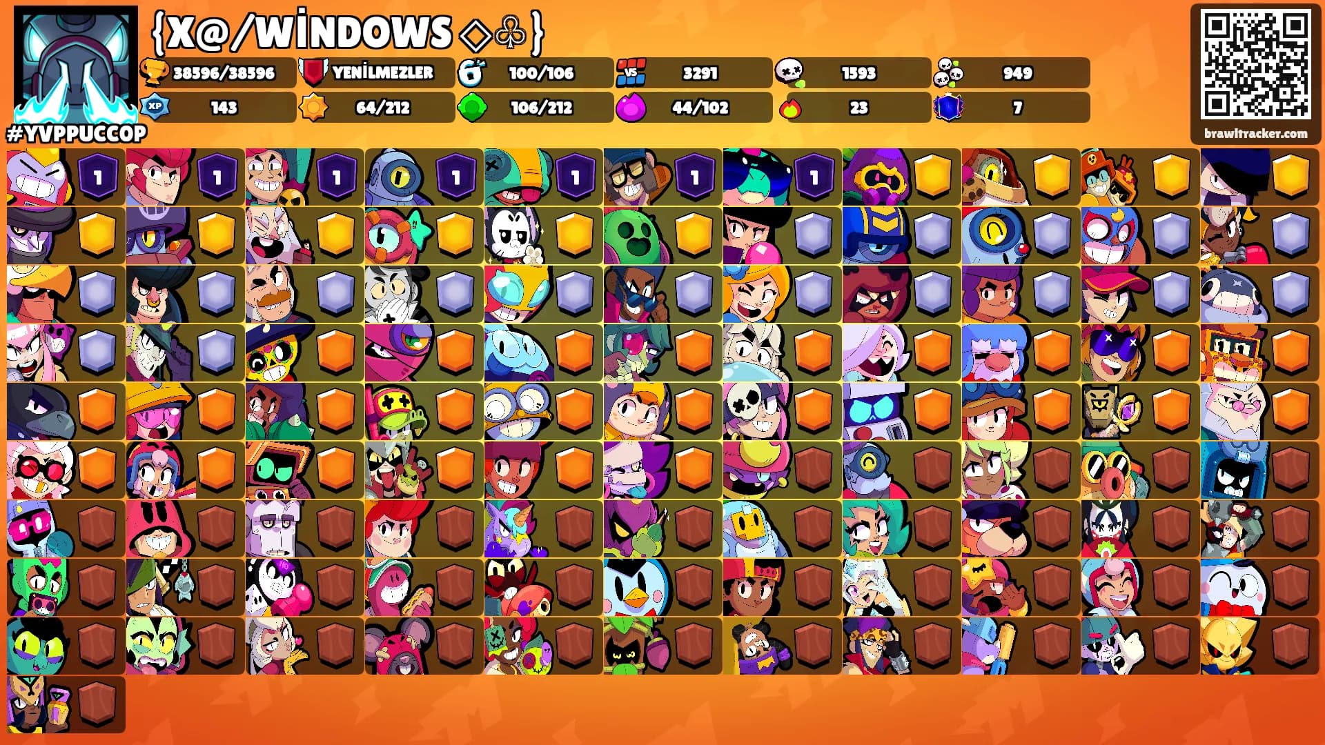 {X@/WİNDOWS ◇♧}'s Ranks