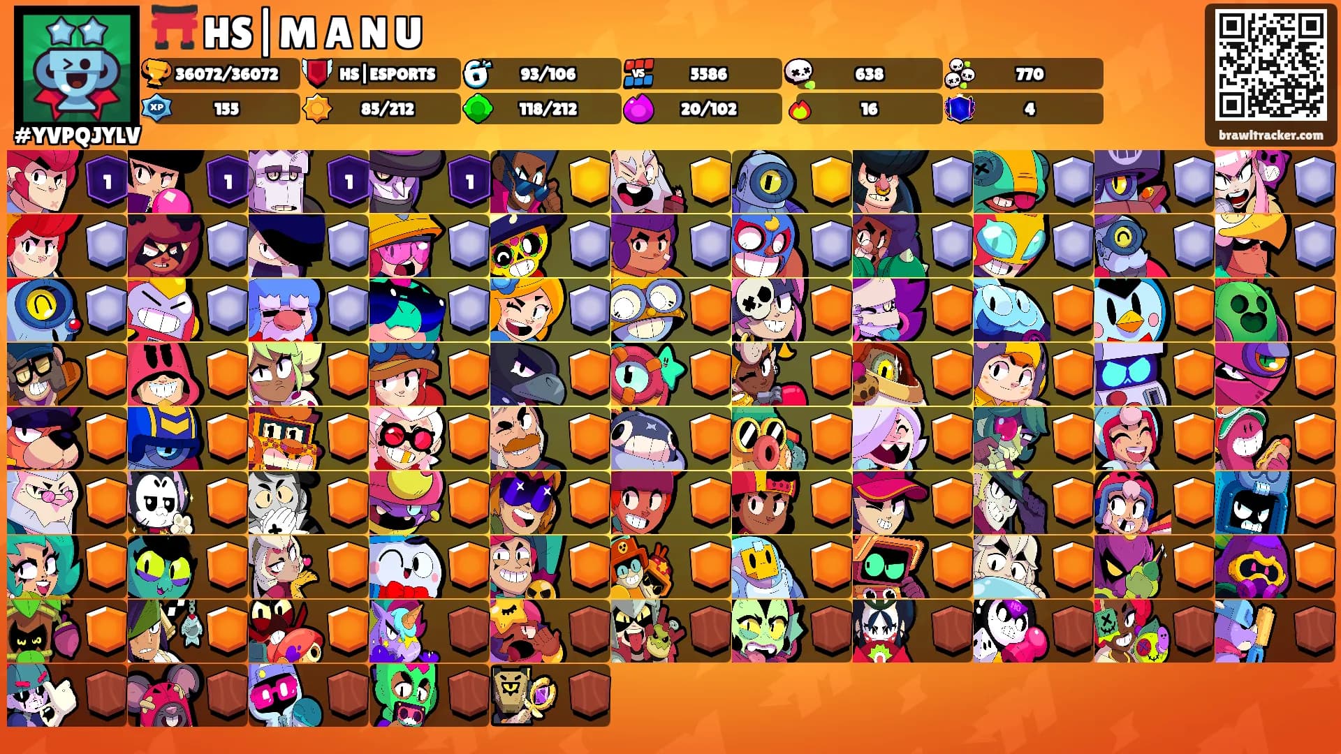 ⛩️ HS|M A N U ⛩'s Ranks