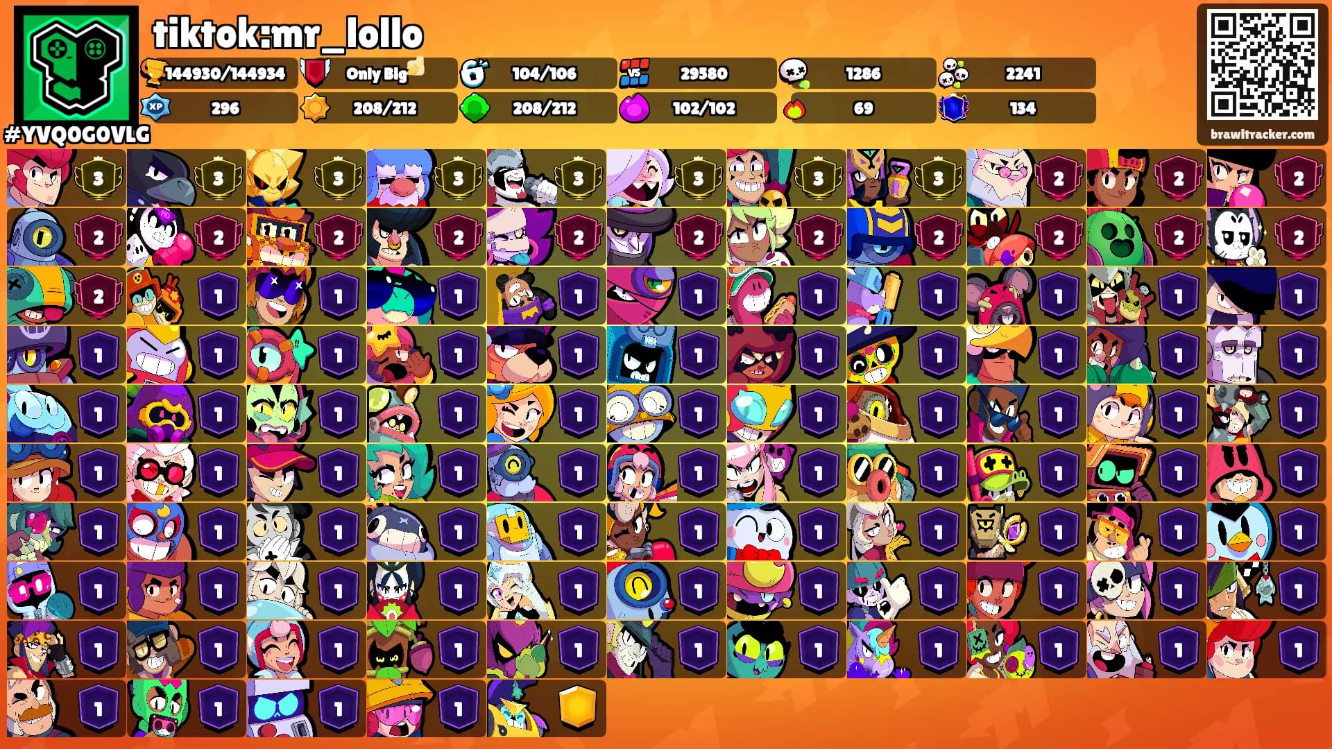 tiktok:mr_lollo's Ranks