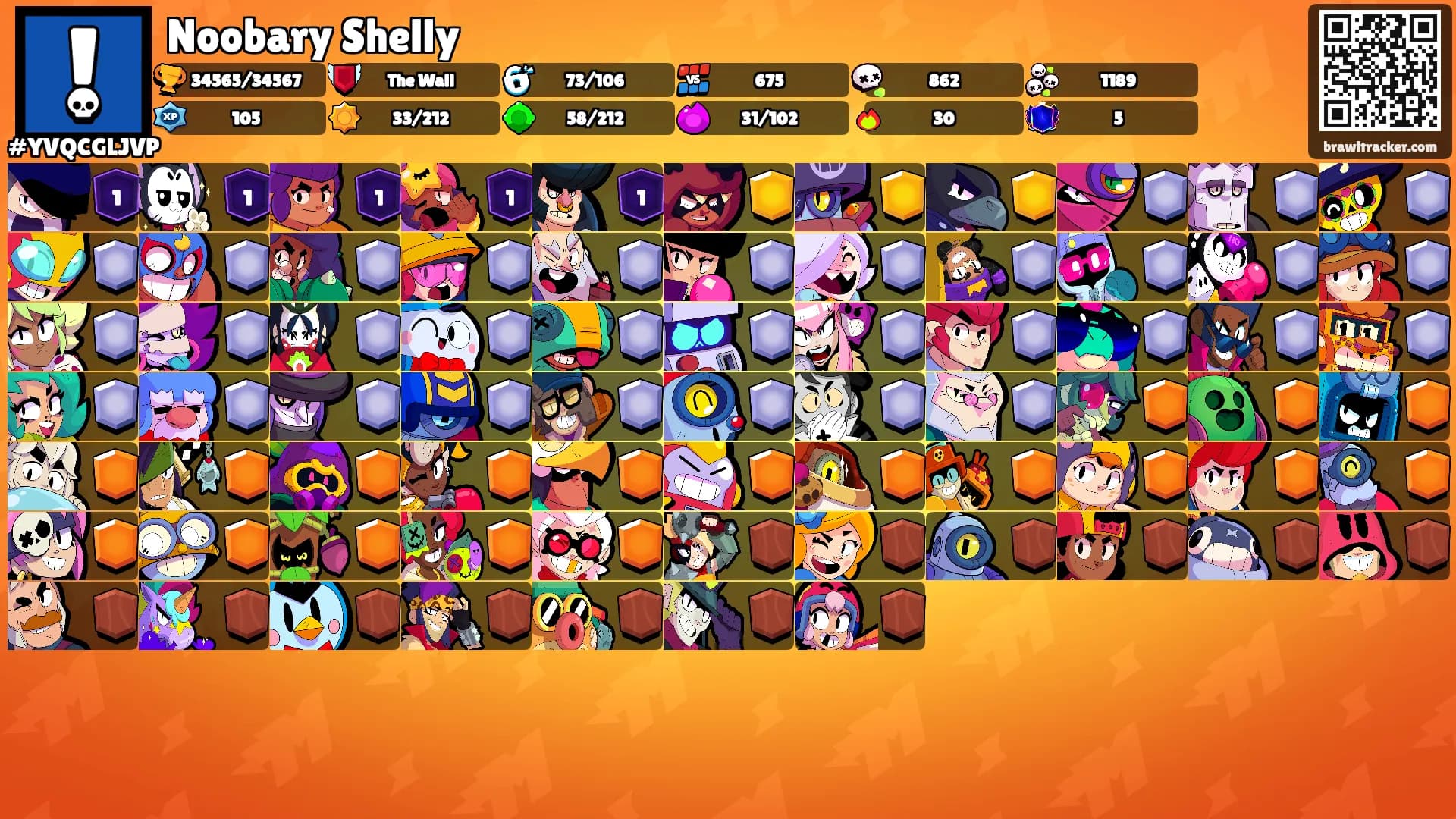 Noobary Shelly's Ranks