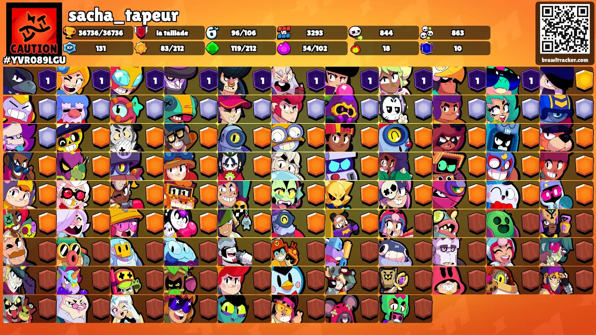 sacha_tapeur's Ranks