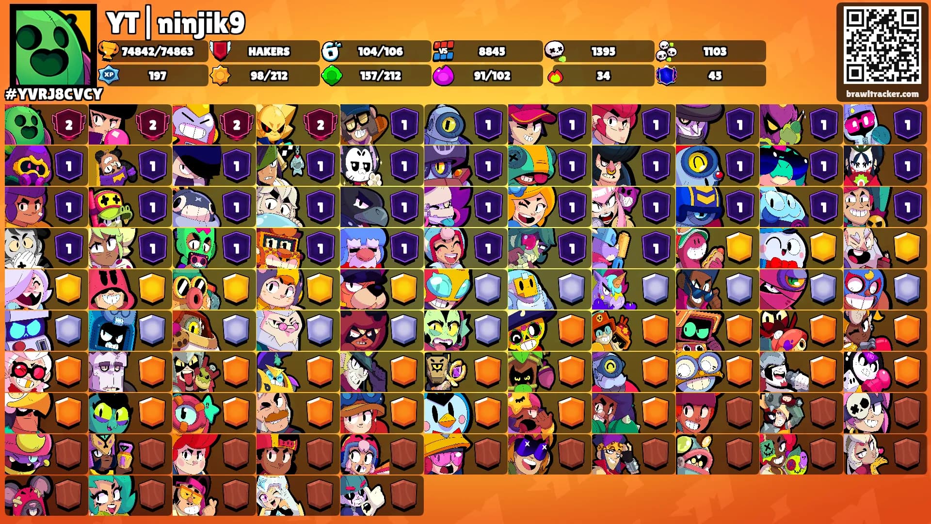 YT|ninjik9's Ranks