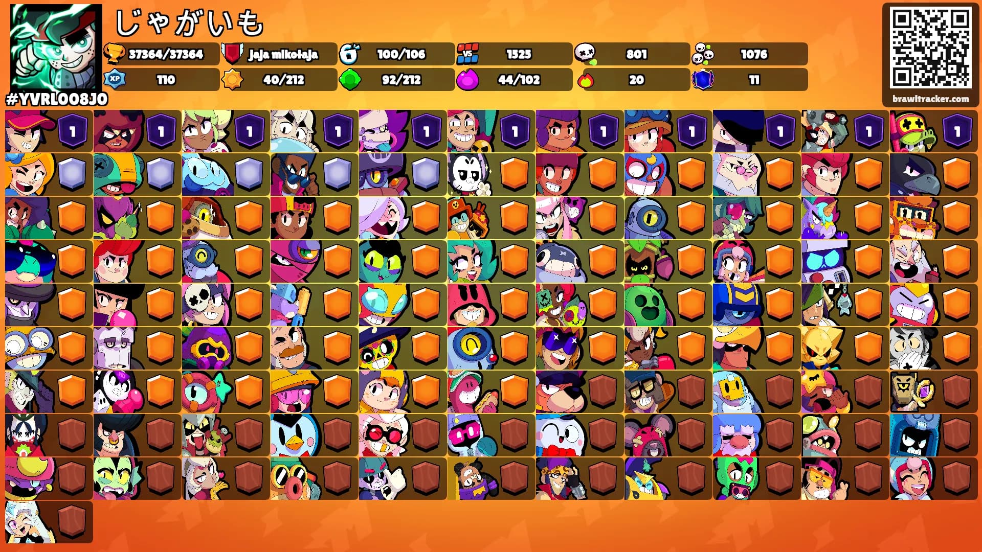じゃがいも's Ranks