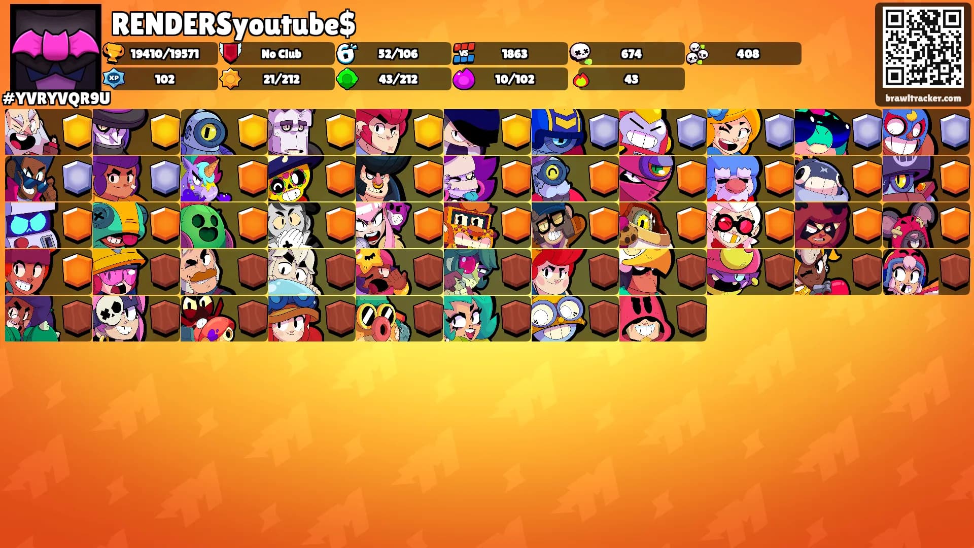 RENDERSyoutube$'s Ranks