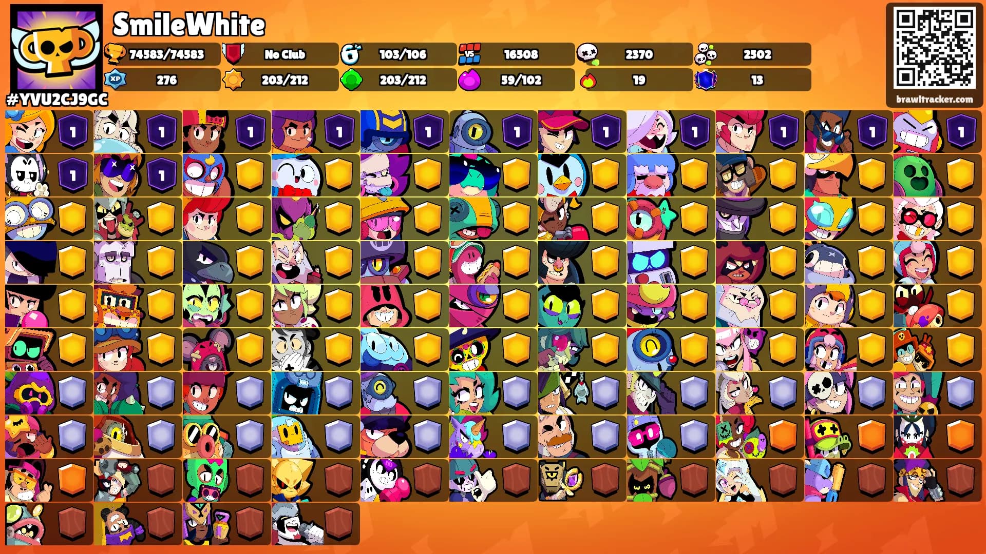 SmileWhite's Ranks