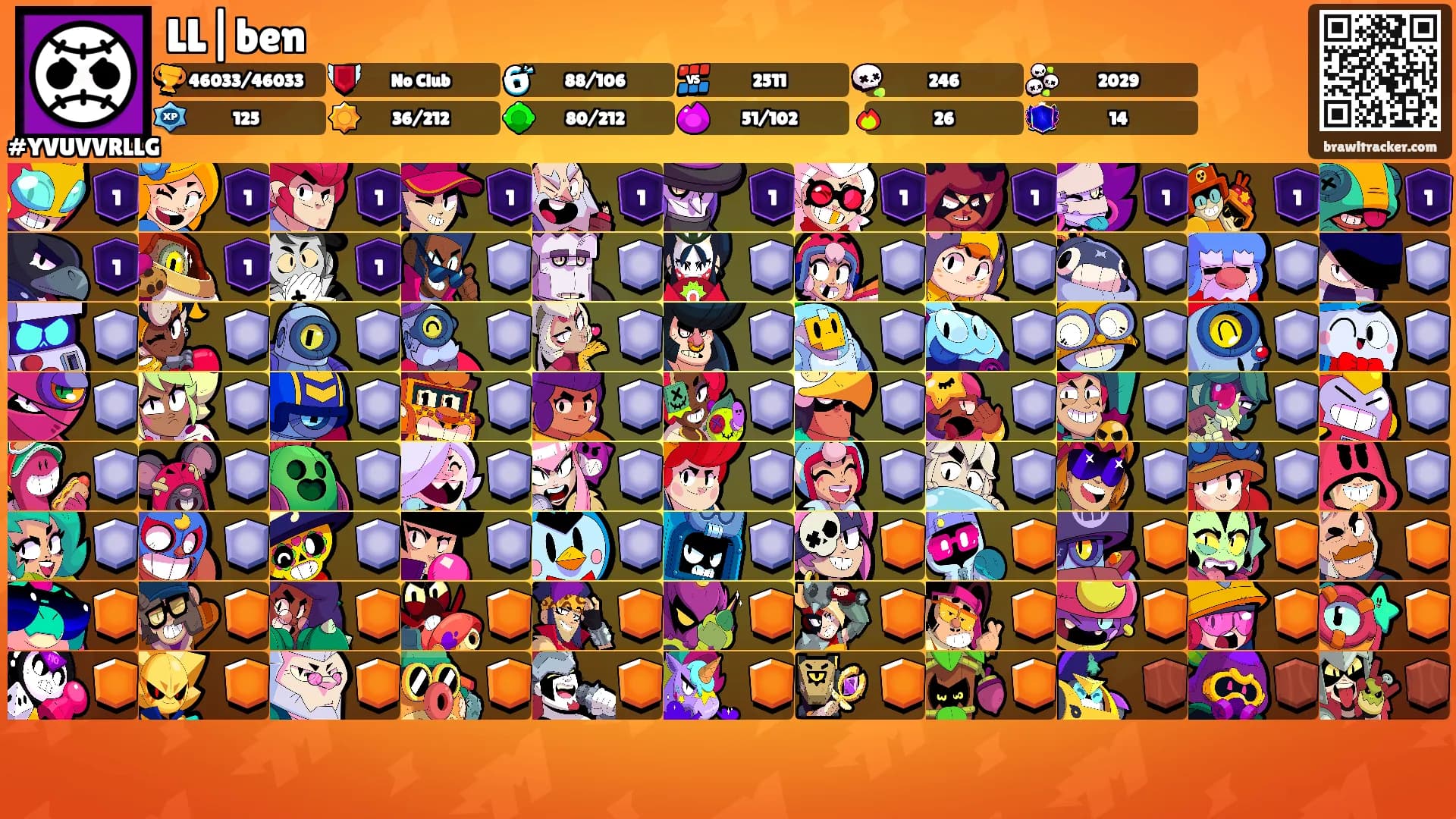 LL|ben's Ranks