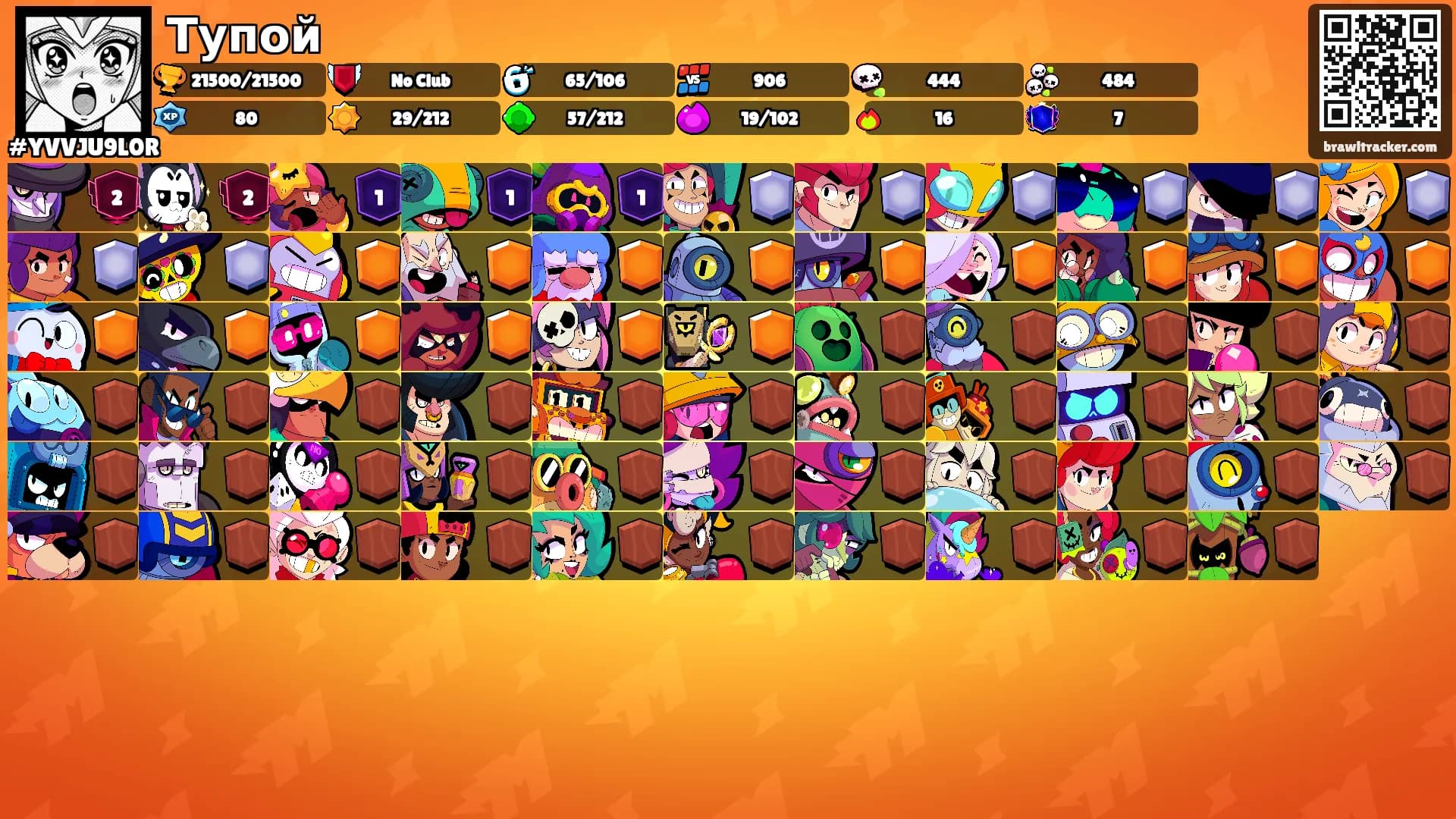 Тупой's Ranks