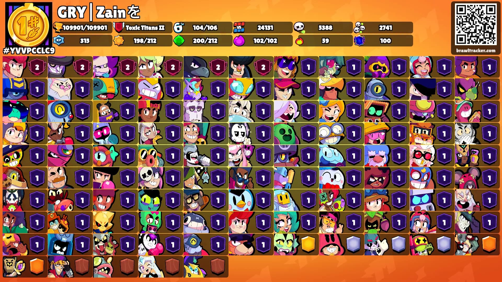GRY|Zainを's Ranks
