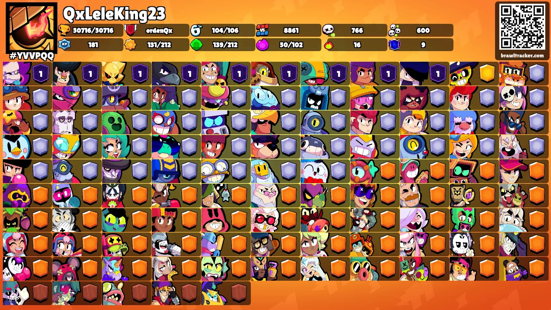QxLeleKing23's Ranks
