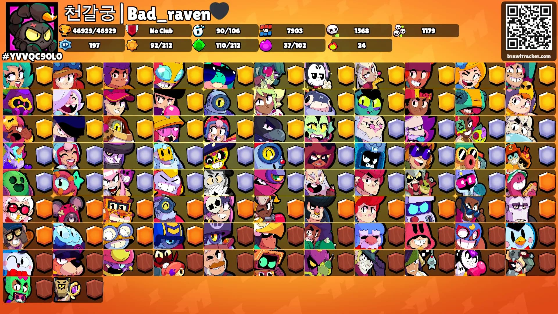 천갈궁|Bad_raven🖤's Ranks