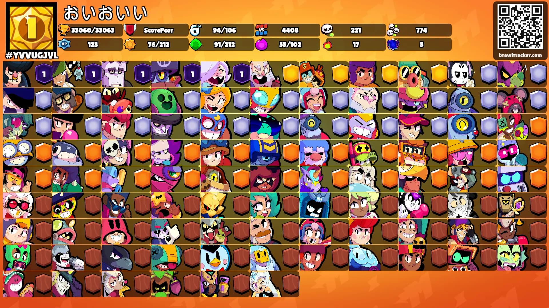 おいおいい's Ranks