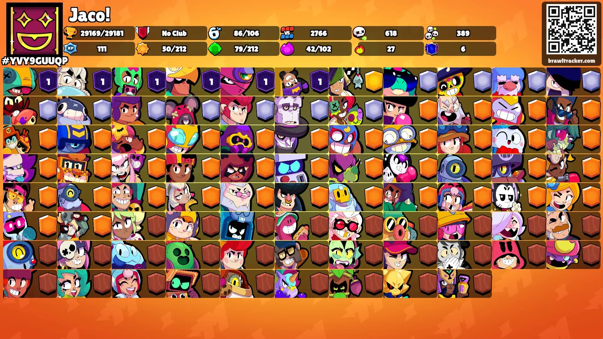 Jaco!'s Ranks