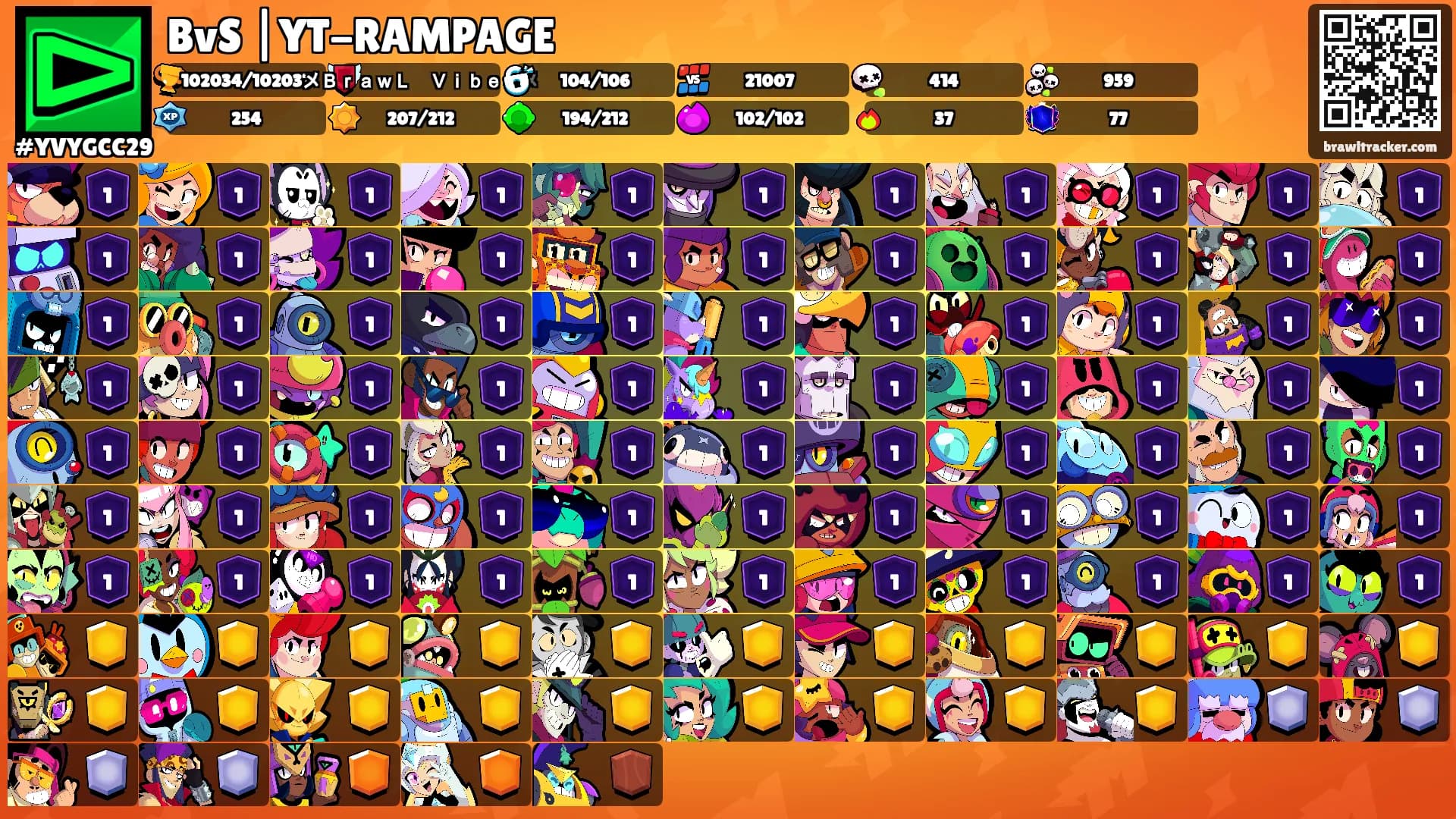BvS |YT-RAMPAGE's Ranks