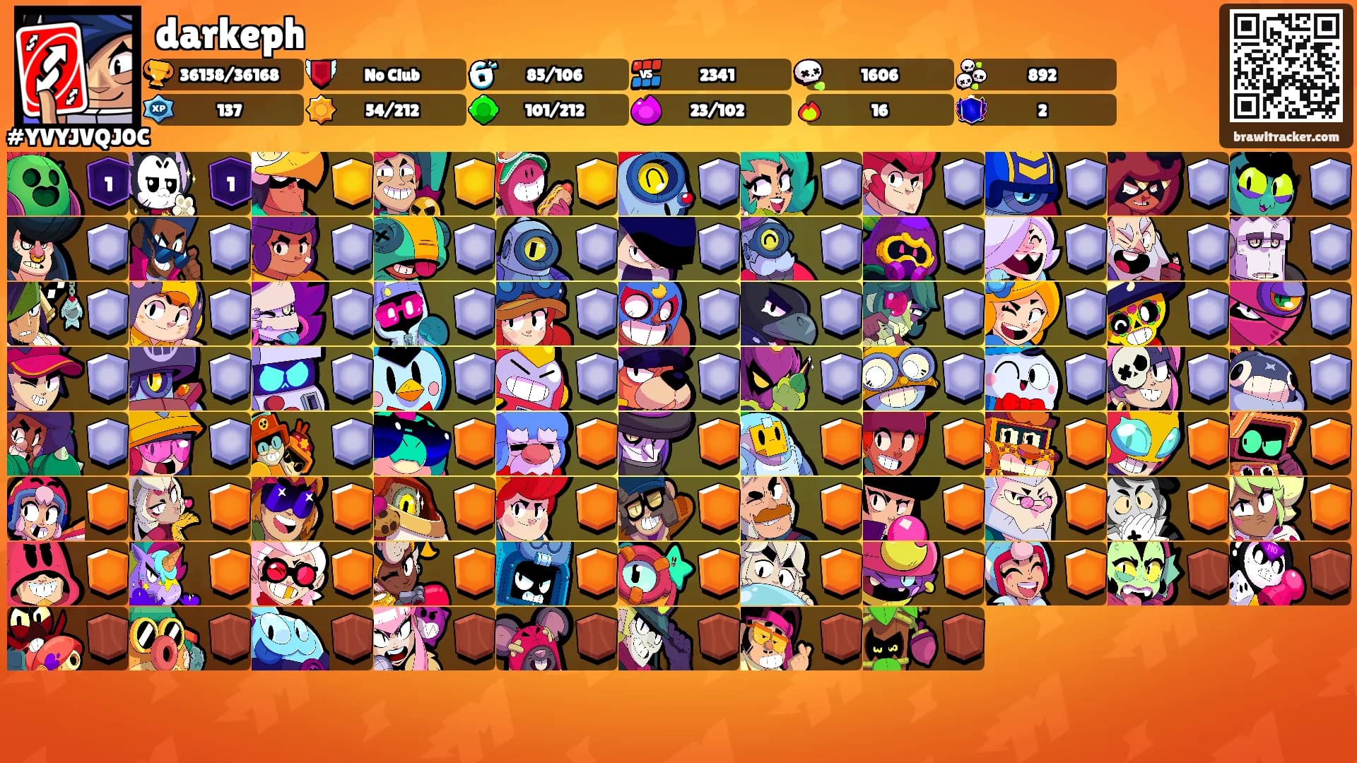 darkeph's Ranks