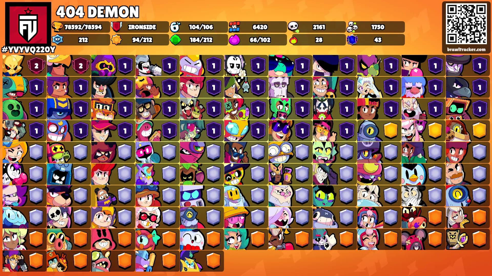 404 DEMON's Ranks