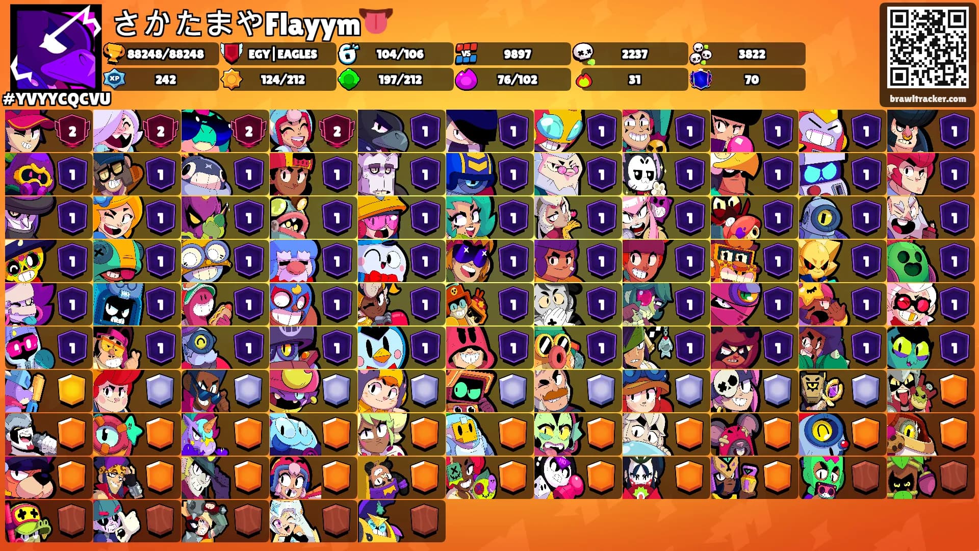 さかたまやFlayym👅's Ranks