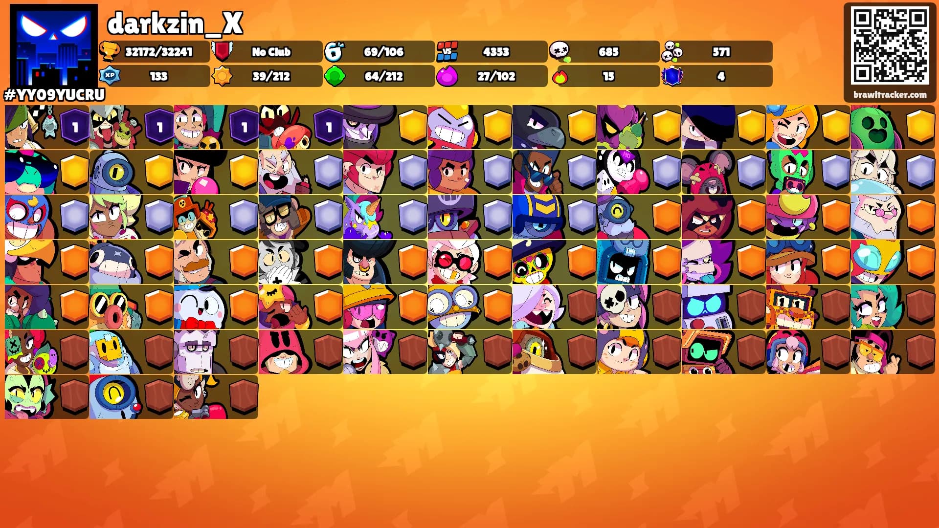 darkzin_X's Ranks