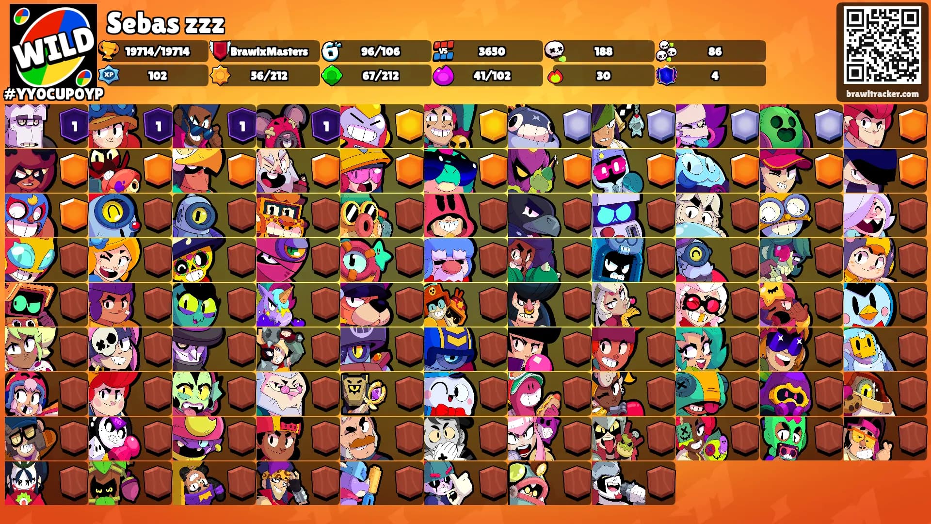 Sebas zzz's Ranks