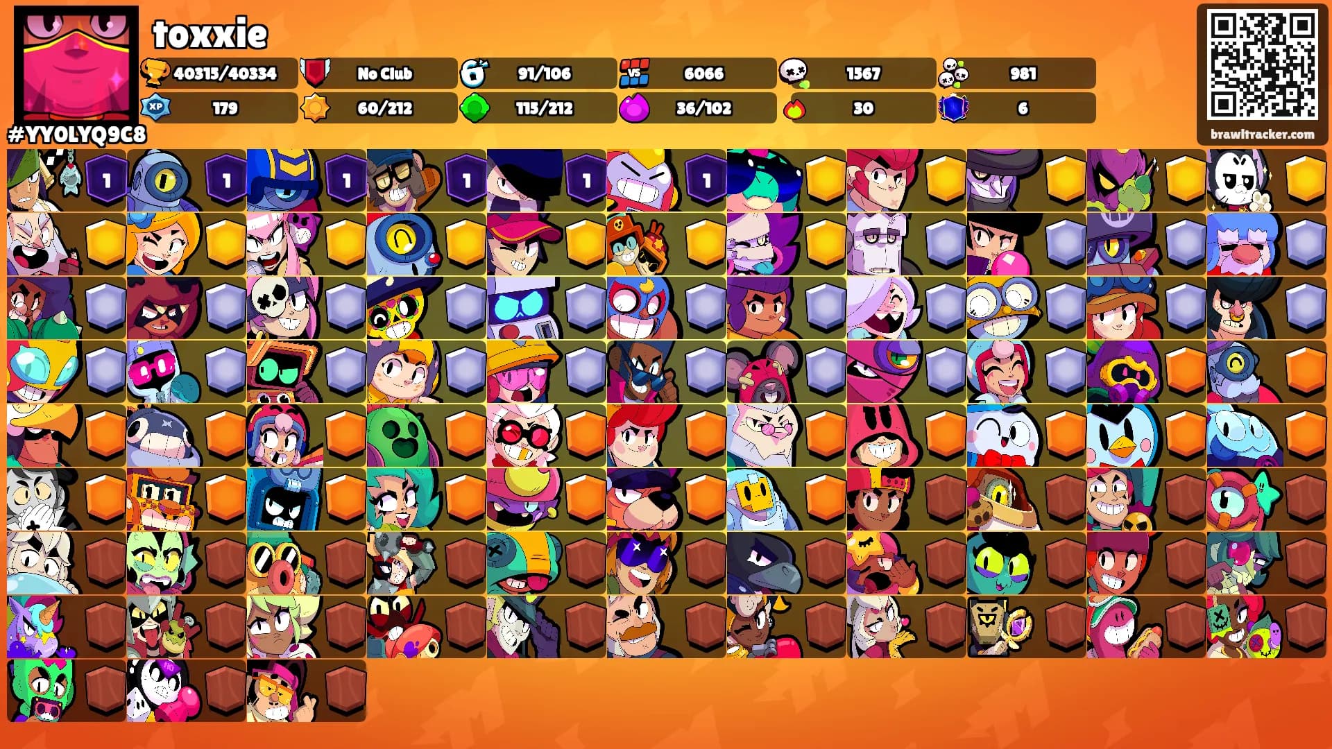 toxxie's Ranks