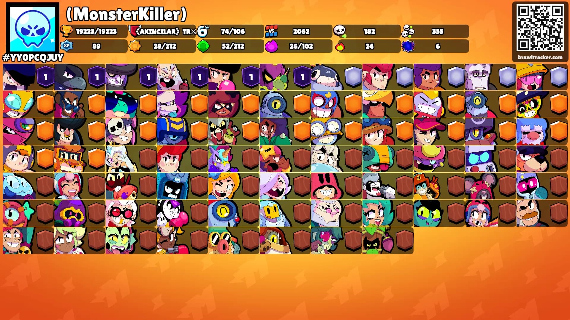 (MonsterKiller)'s Ranks
