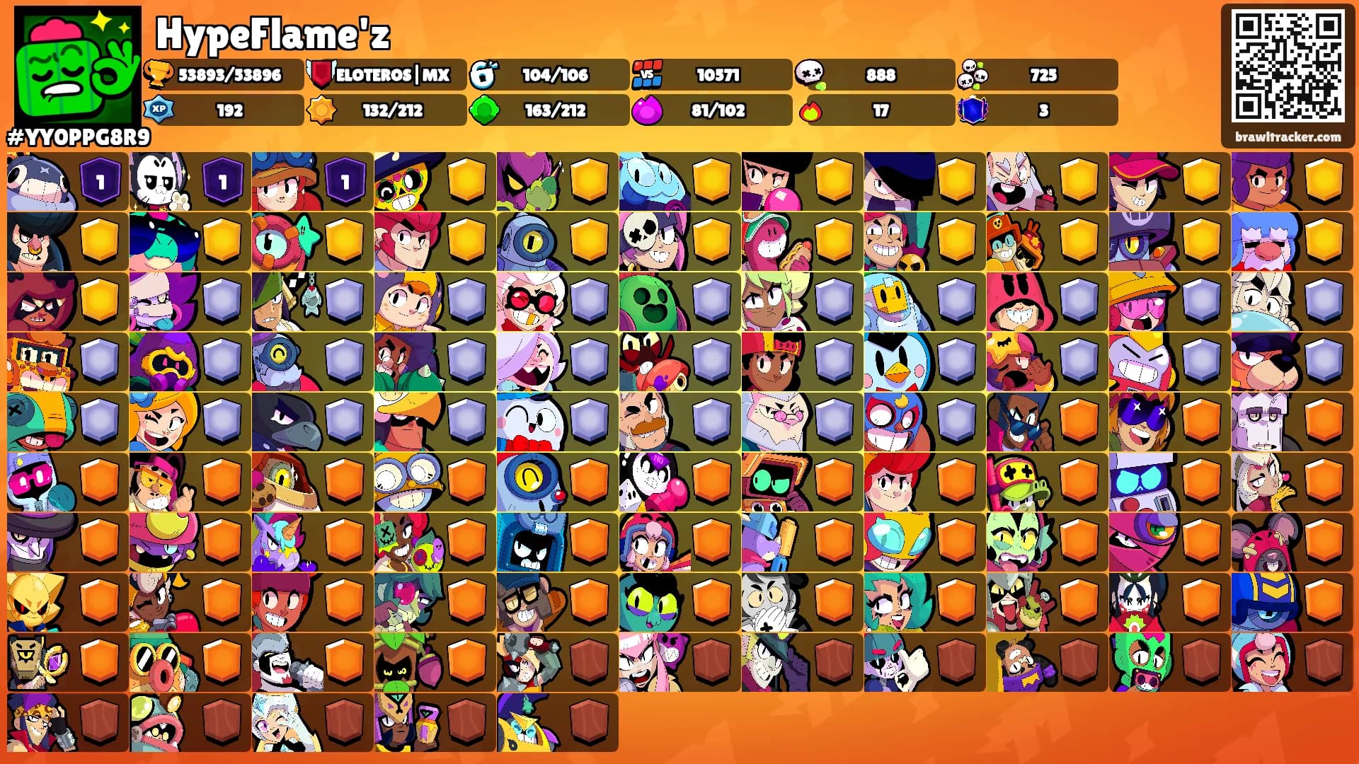 HypeFlame'z's Ranks