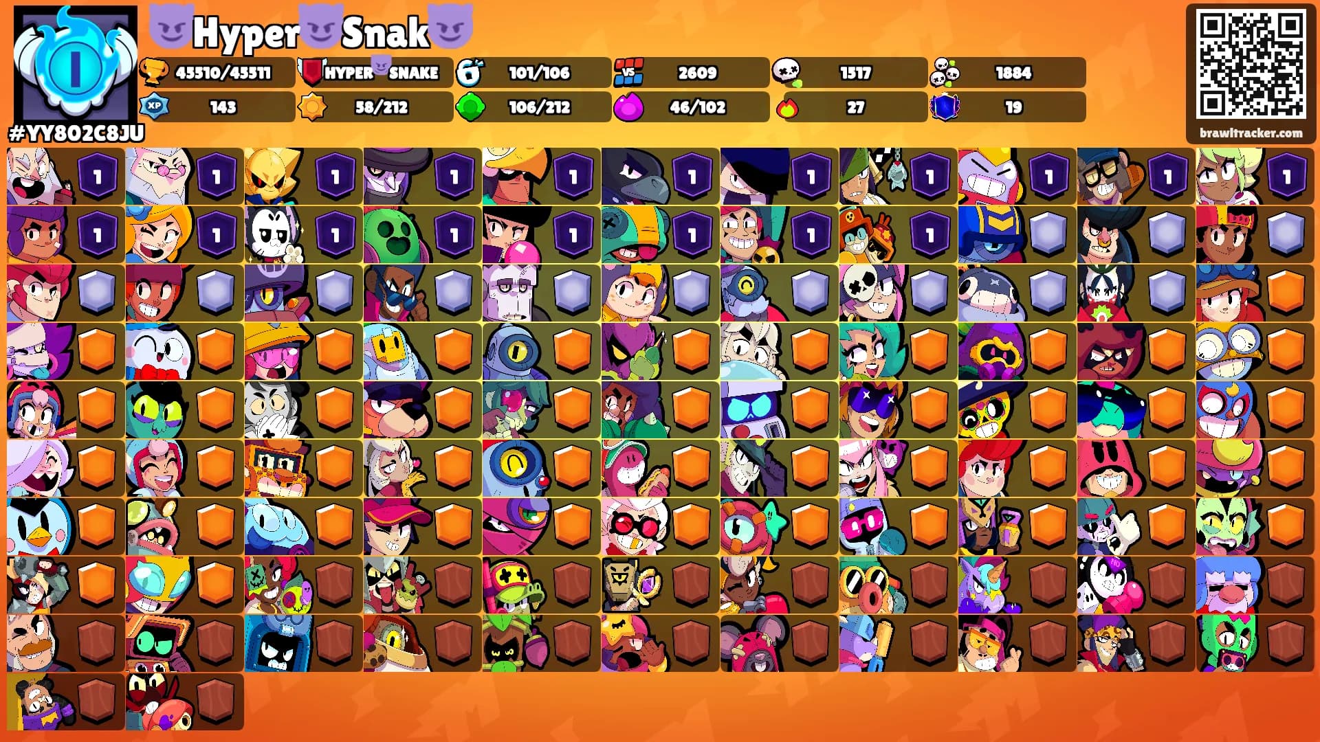 😈Hyper😈Snak😈's Ranks