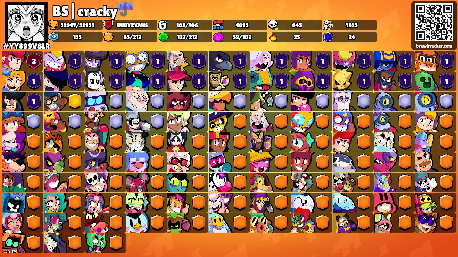 BS|cracky☔️'s Ranks