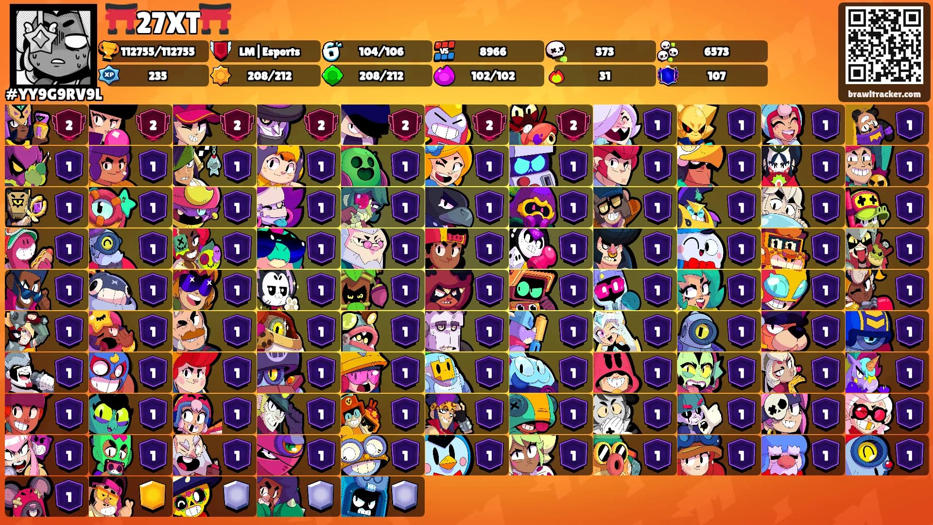 ⛩️27XT⛩️'s Ranks