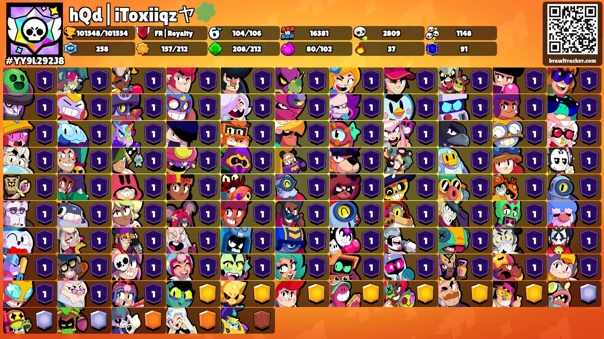 hQd|iToxiiqzヤ🧩's Ranks