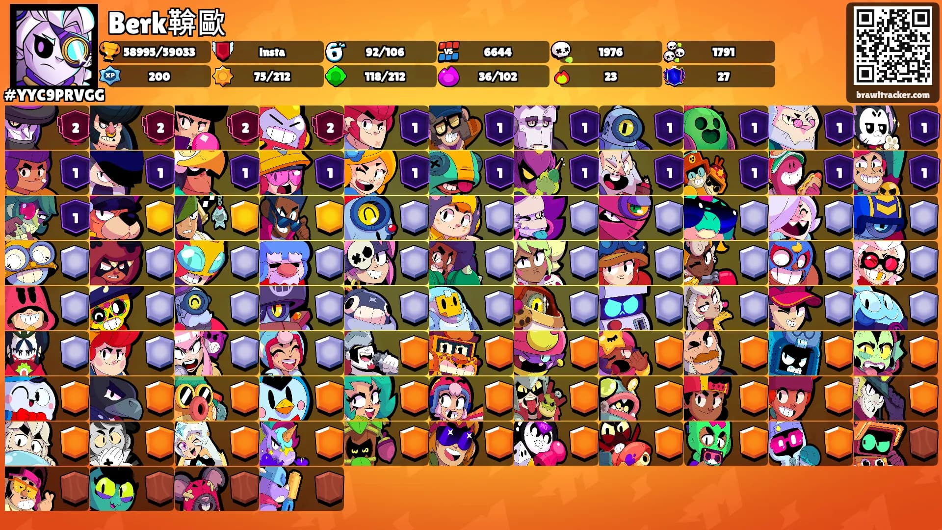 Berk鞥歐's Ranks