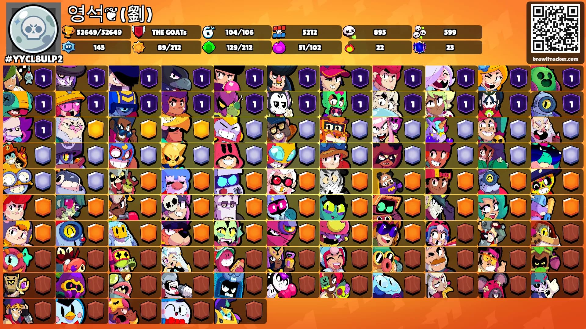 영석❦(劉)'s Ranks