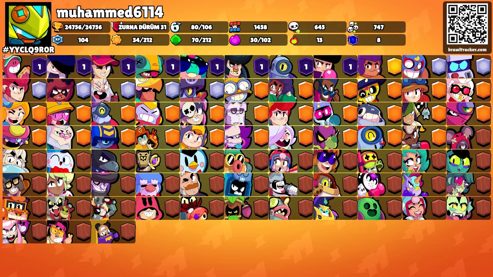 muhammed6114's Ranks