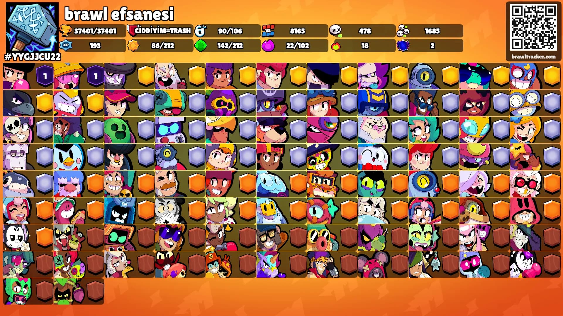 brawl efsanesi's Ranks