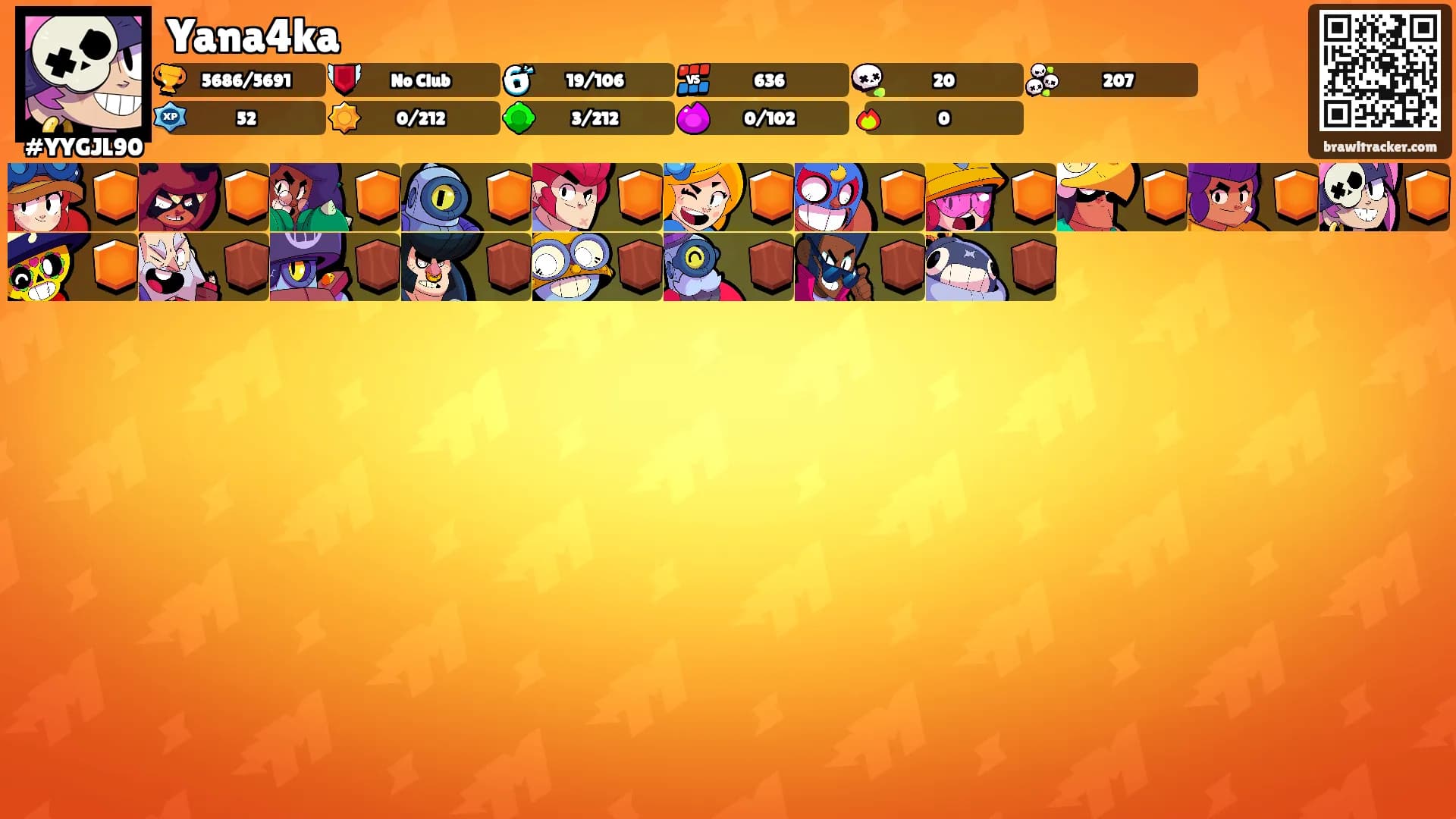 Yana4ka's Ranks
