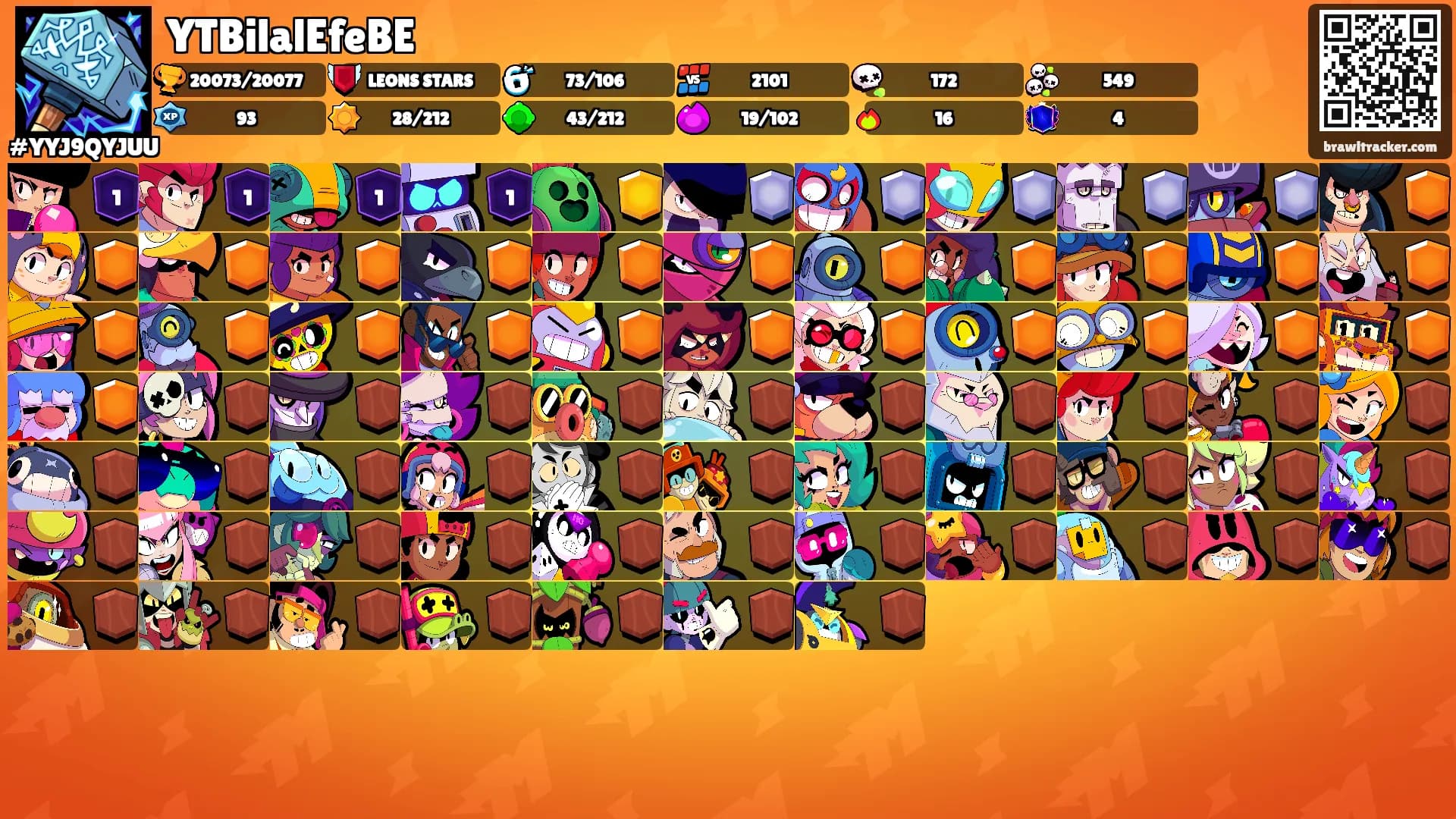 YTBilalEfeBE's Ranks