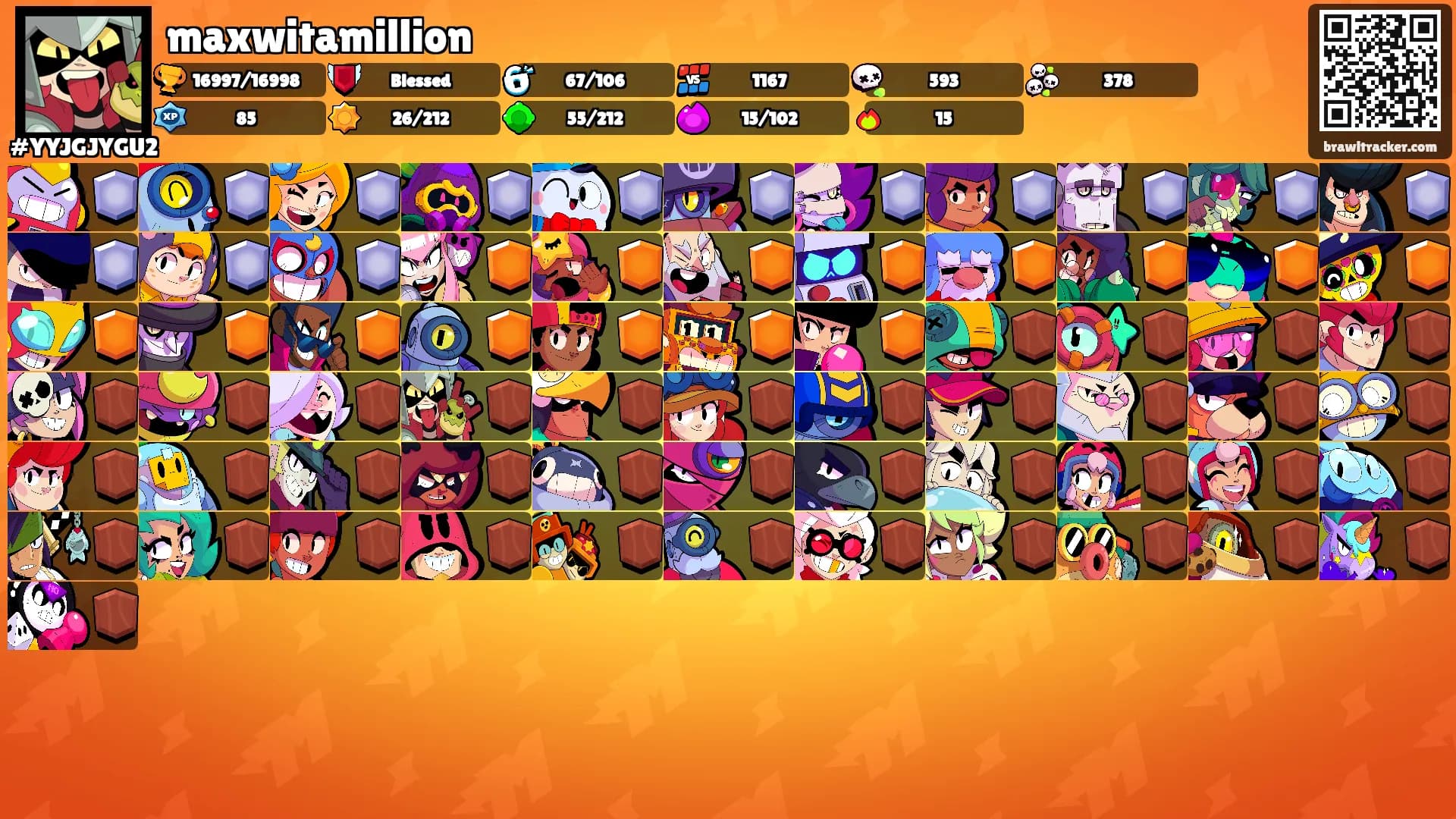 maxwitamillion's Ranks