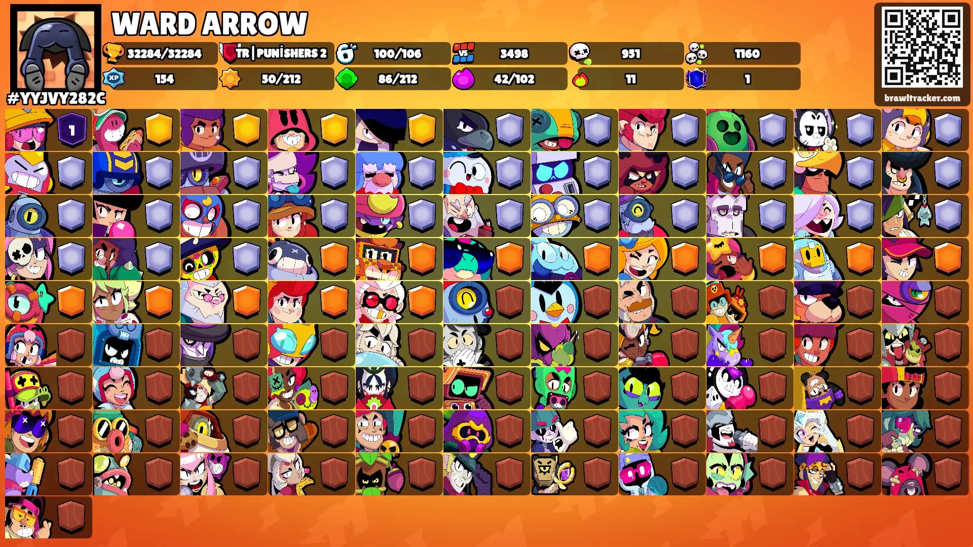 WARD ARROW's Ranks