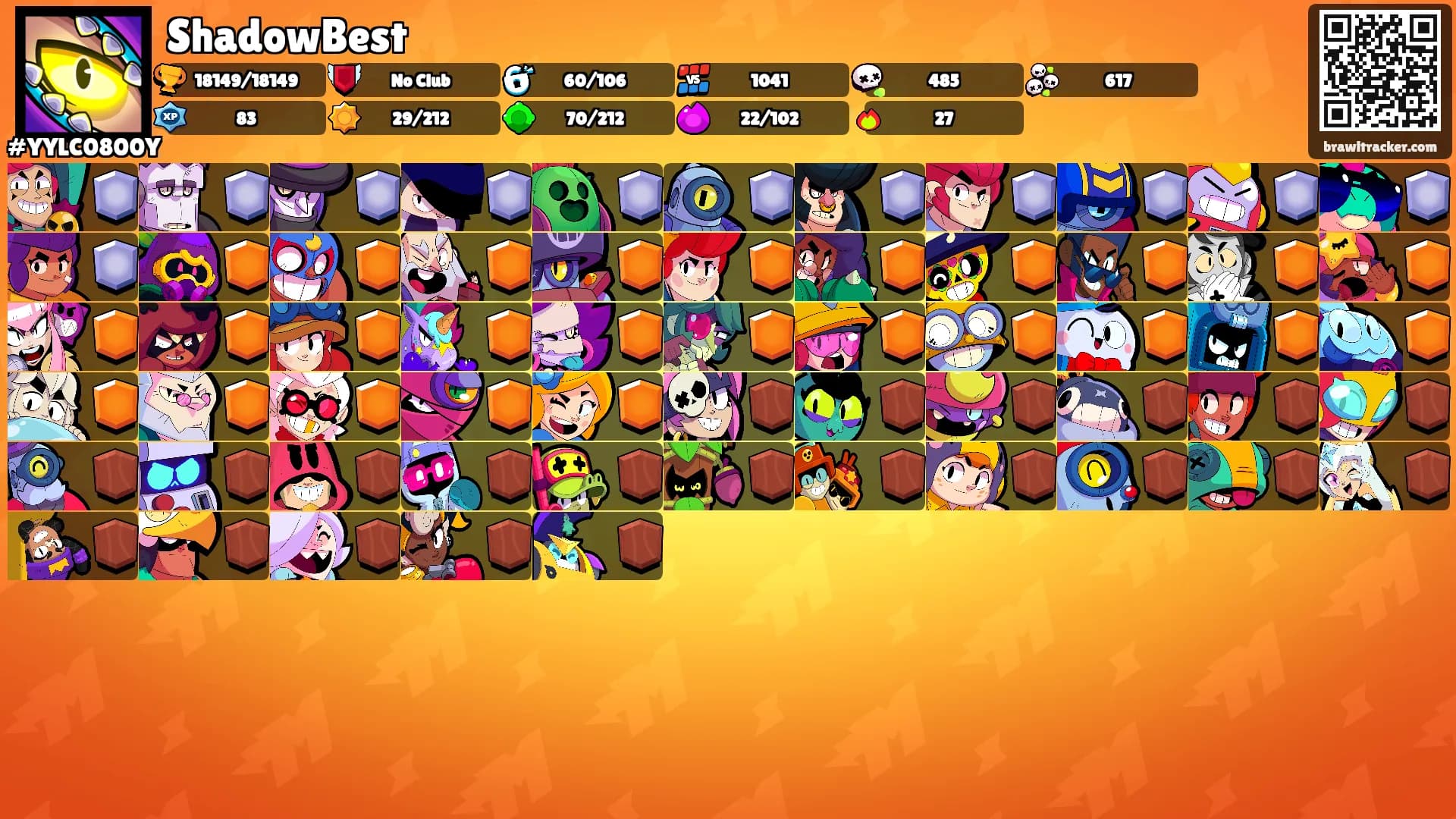 ShadowBest's Ranks