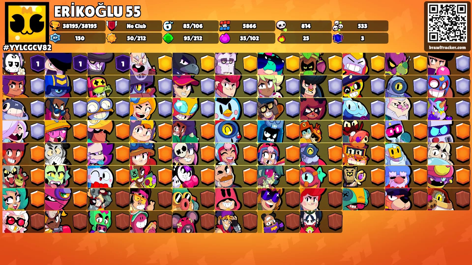 ERİKOĞLU 55's Ranks