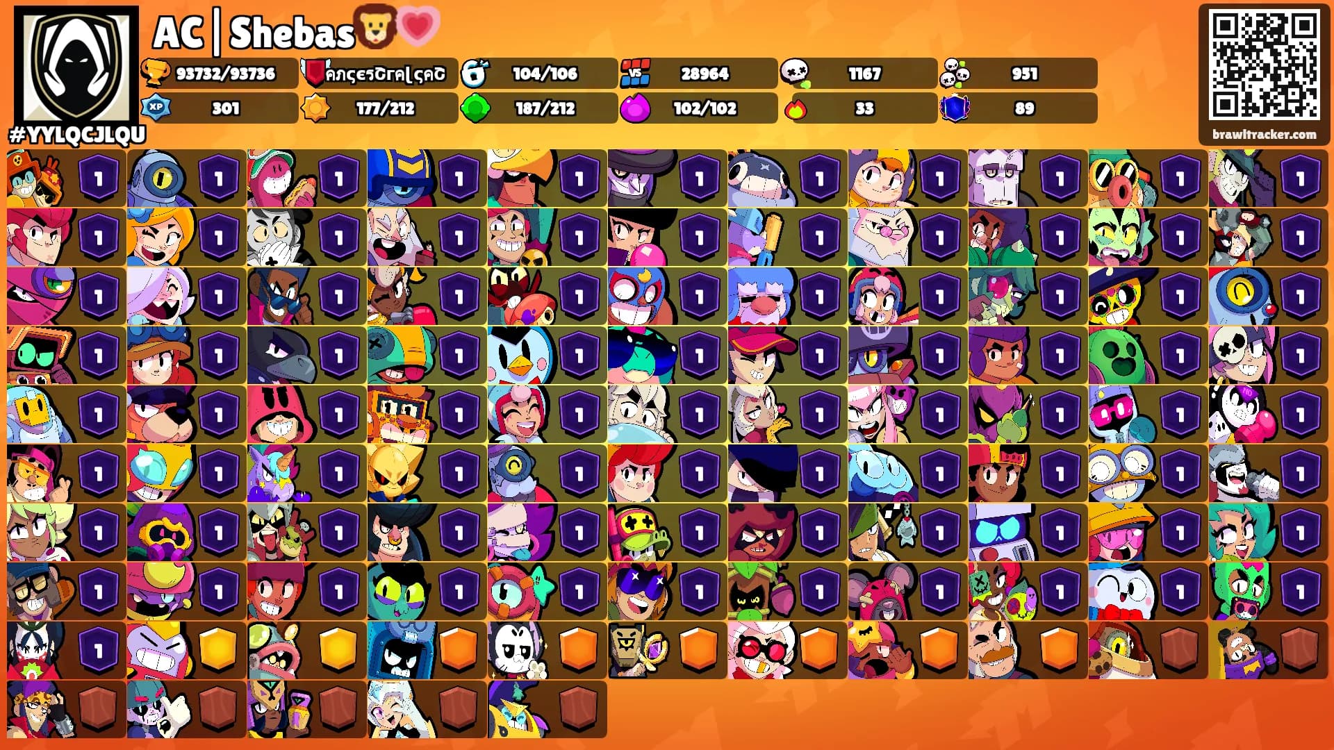 AC|Shebas🦁💗's Ranks