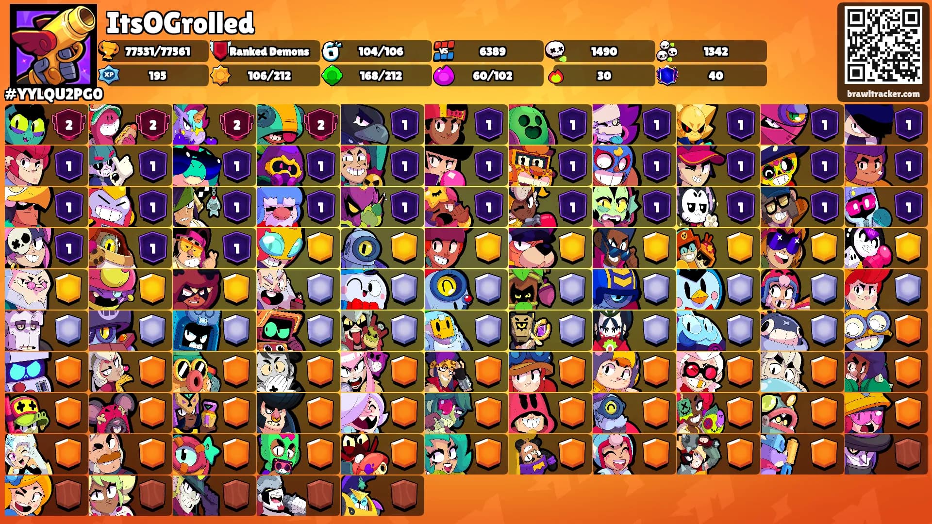 ItsOGrolled's Ranks