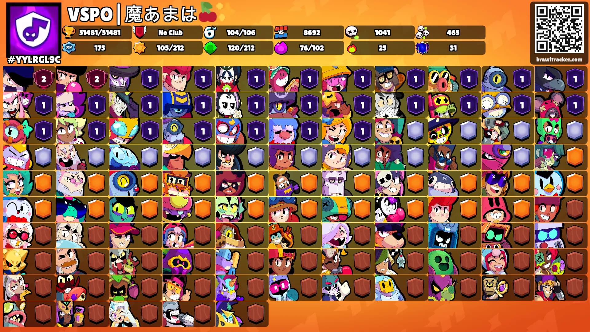 VSPO|魔あまは🍒✨'s Ranks
